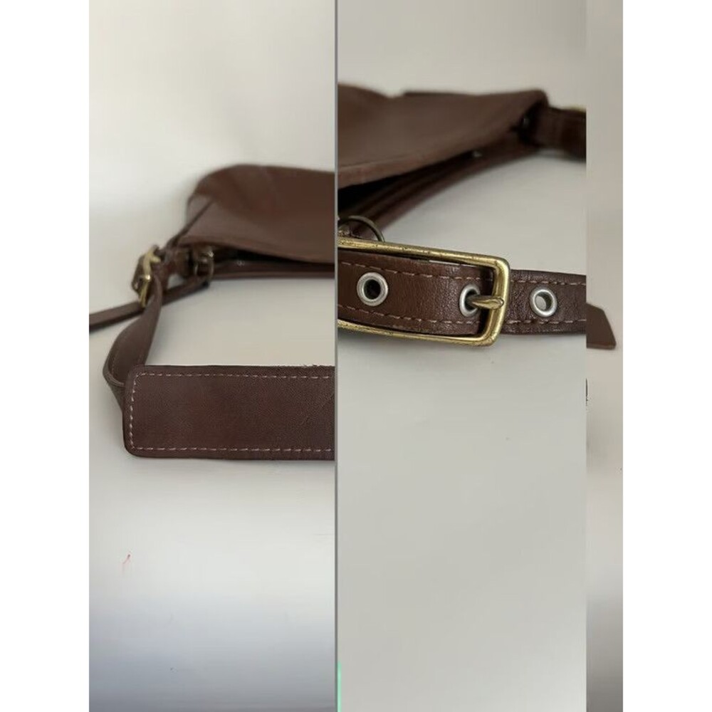 Coach Vintage 9966 Legacy Small Hobo Shoulder Bag Brown Glove Tanned Leather - Picture 7 of 9